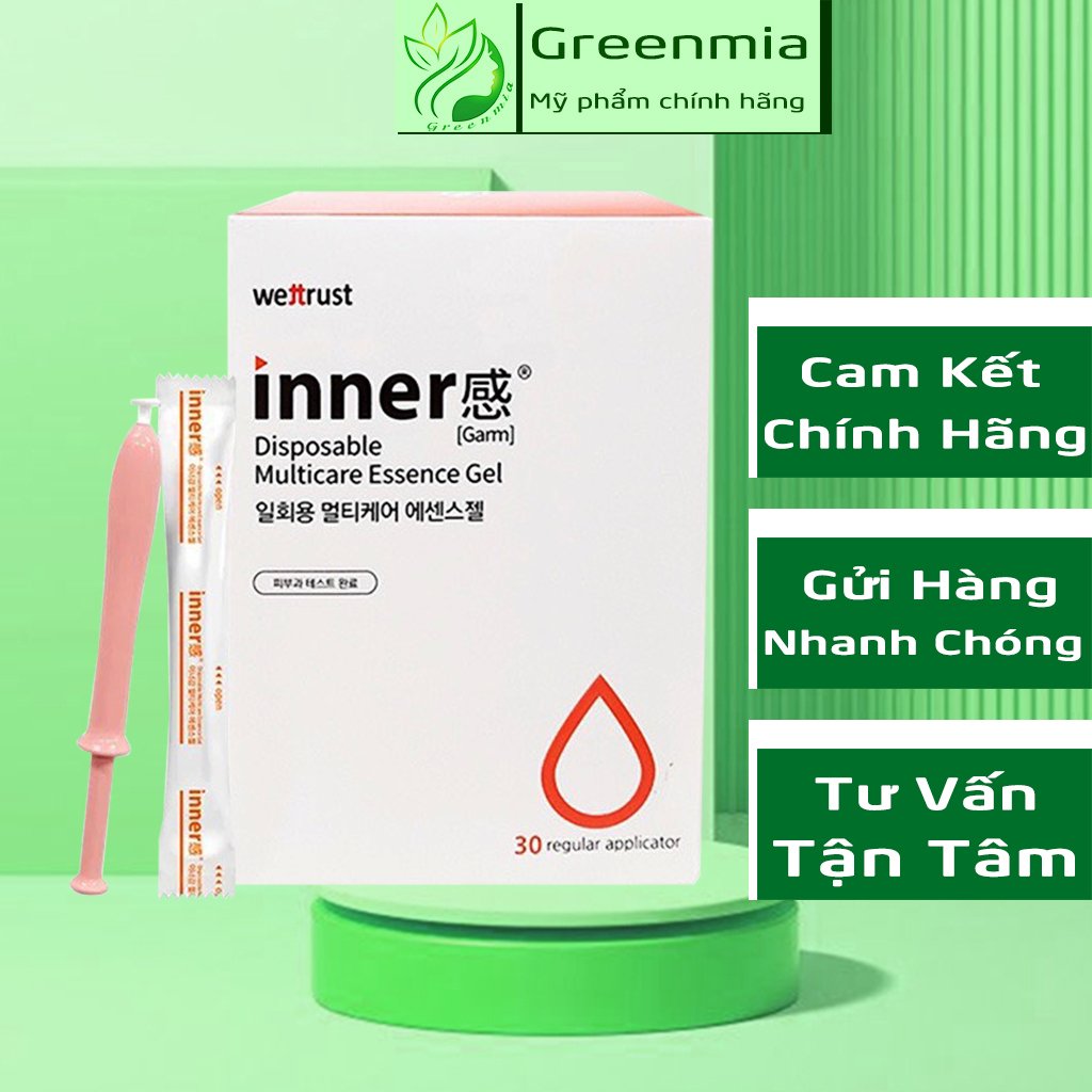 Gel Inner Vệ Sinh Phụ Nữ Màu Cam Đa Năng Inner Disposable Multicare Essence Gel
