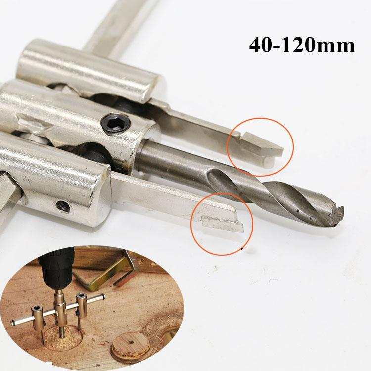 MŨI KHOÉT LỖ TRÒN  TĂNG ĐƯA 30-120MM KHOÉT LỖ ĐA NĂNG TRÊN TẤM GỖ,THẠCH CAO,VÁN MICA,VV...