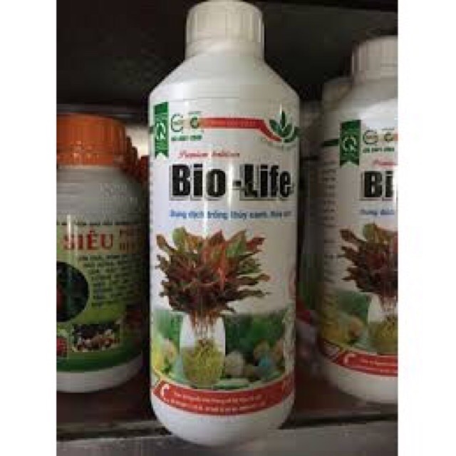 Dung dịch thuỷ canh và thuỷ sinh bio life - chai 1 lít