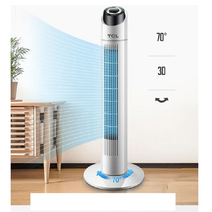 Quạt tháp TCL có khiển cao cấp - quạt không cánh cao cấp - quạt tháp lọc không khí