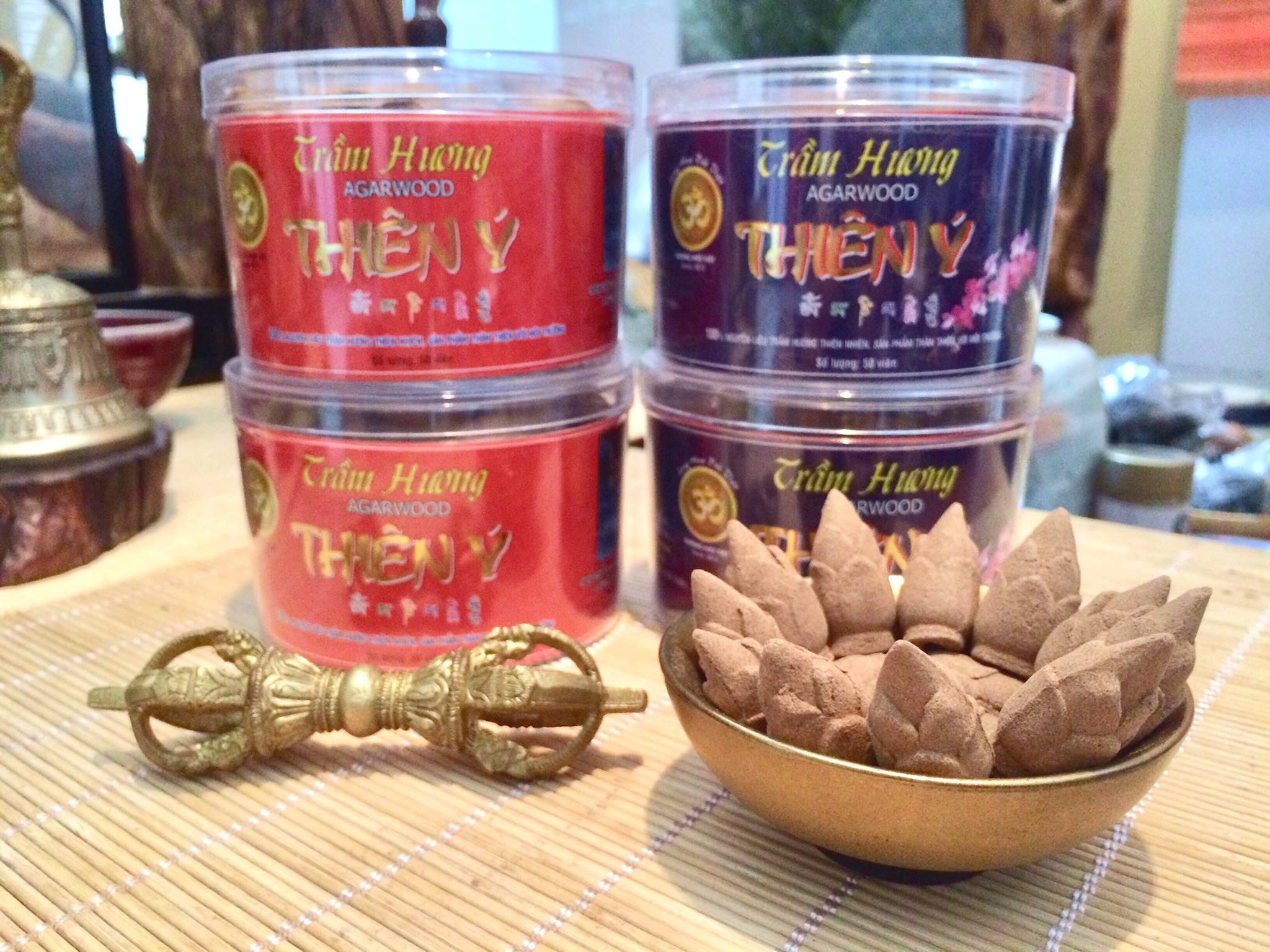 Trầm nụ sen Thiên Ý 50 viên/hộp