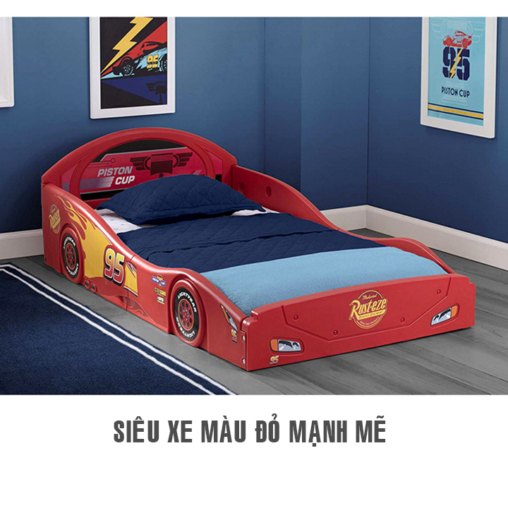 Giường Ngủ Cho Bé Gái, Bé Trai {KÈM ĐỆM}, Giường Ngủ Trẻ Em Thân Thiện Môi Trường, An Toàn Cho Bé