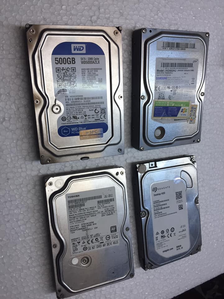 Ổ Cứng HDD Máy tính PC chuẩn SATA 500G Caution Kĩ Thuật