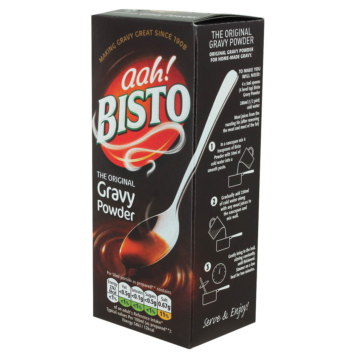Sốt Nâu Bisto Gravy Powder Original 227gr*24B/ Bisto Gravy Powder Original Brown Sauce - Nhập Khẩu Anh Quốc