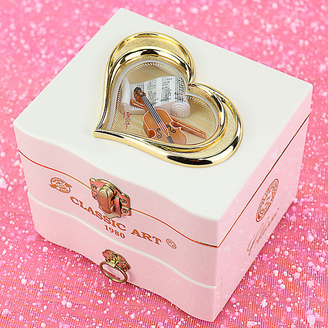 Hộp âm nhạc lên cót vĩnh cửu làm Quà tặng bạn gái, người yêu valentine, 20/10,8/3,20/11,quà cưới, quà sinh nhật