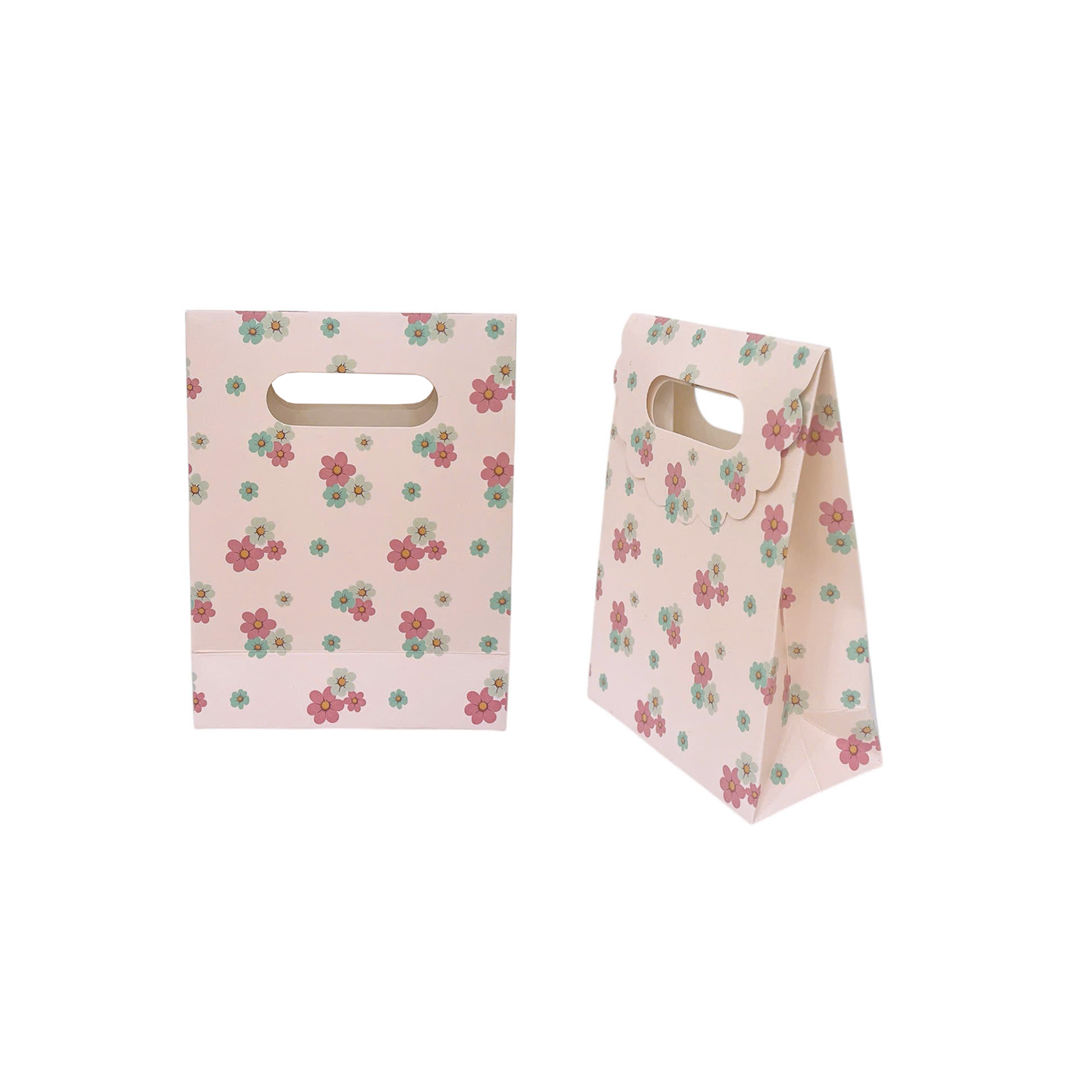 Túi giấy Ivory nắp 12.5*16.5cm