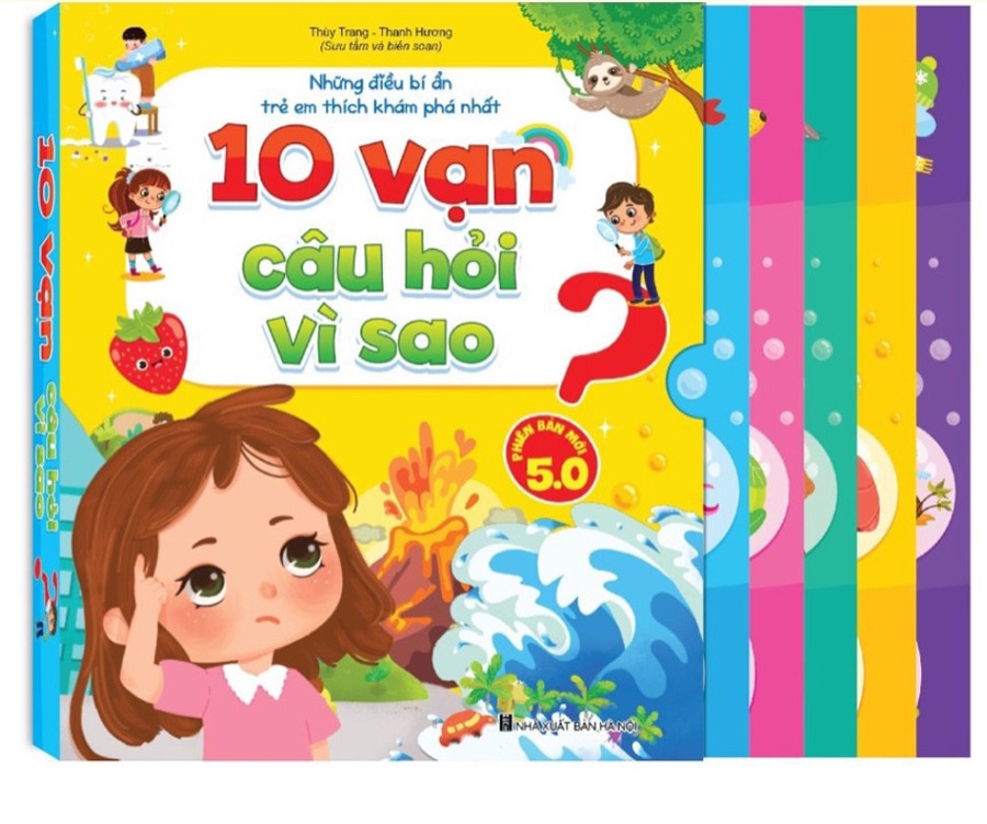 Sách - bộ 10 vạn câu hỏi vì sao - những điều bí ẩn trẻ em thích khám phá nhất - phiên bản mới 5.0