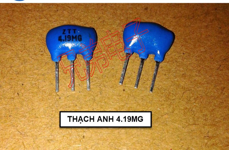 Linh kiện 10 con thạch anh 3 chân 4.19mhz 4.19m