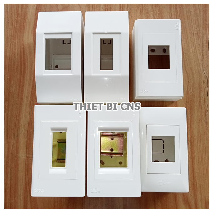 Mặt chứa - Hộp nổi - Đế âm APTOMAT LiOA - KIỂU M