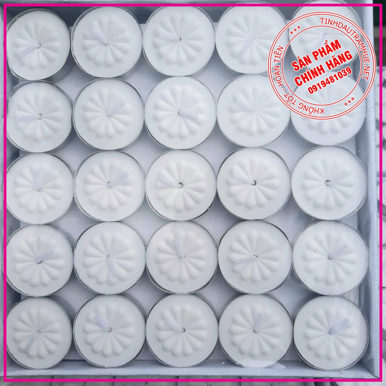 Freeship Max Combo 2 Hộp 100 Viên Nến Tealight Đốt Cháy 2h Không Mùi Không Khói - Nến Xông Tinh Dầu Spa - Nến thả hoa đăng - Nến hâm nóng trà - TH