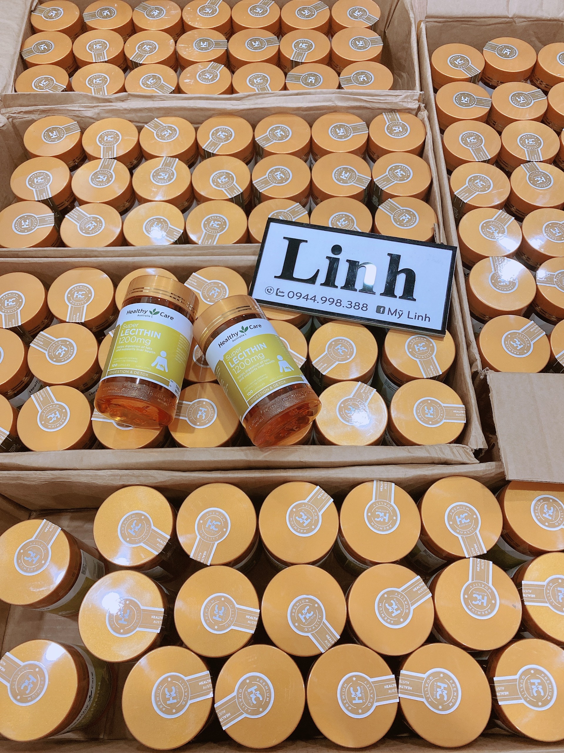 Mầm đậu nành Healthy Care Super Lecithin của Úc