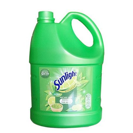 Can Nước Rửa Chén Sunlight 3,6Kg Mastra Trà nhật