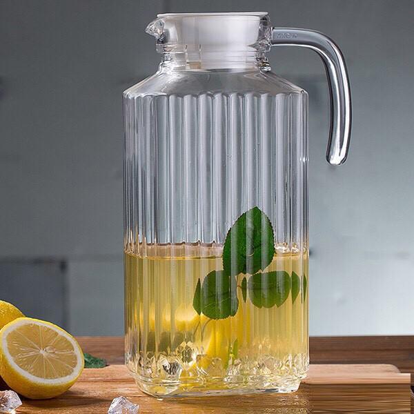 Combo 2 Bình đựng nước thủy tinh 1.8 lít