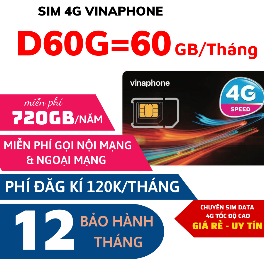 Sim 4g vinaphone fhappy 62gb/tháng - 2gb/ngày thả ga data - td49 100gb/tháng - sử dụng trọn gói 12 tháng . freeship - chưa kích hoạt.