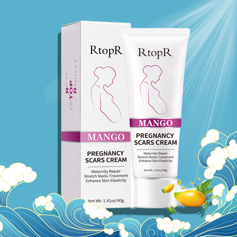 Kem dưỡng trị rạn da RtopR mango pregnancy scars cream 40g Dự phòng cho phụ nữ có thai khắc phục rạn da