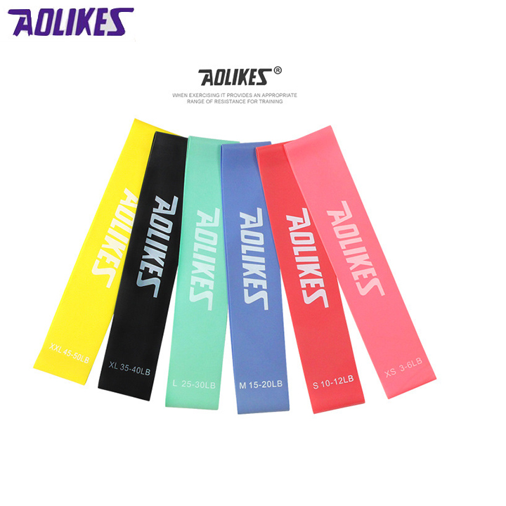[HCM]Dây thun miniband tập mông đủ kháng lực Aolikes LD3601