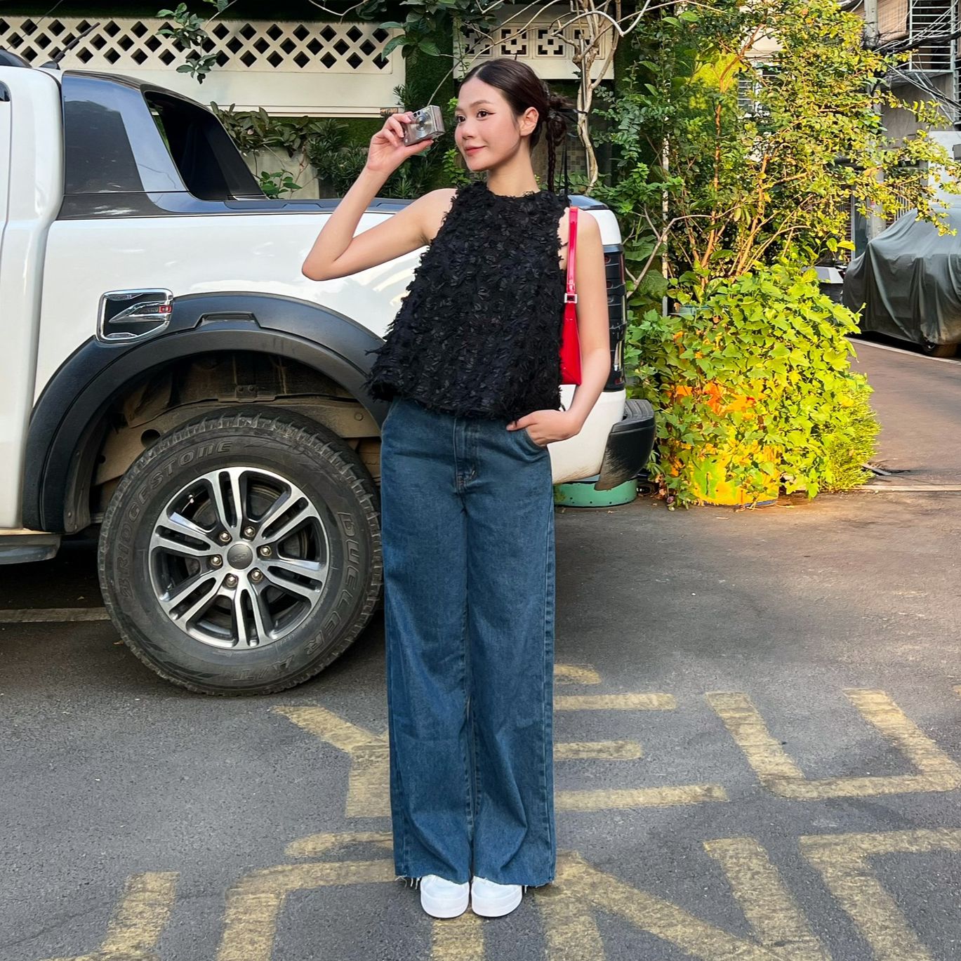 OLV - Quần jean ống suông Lizzy Loose Jeans