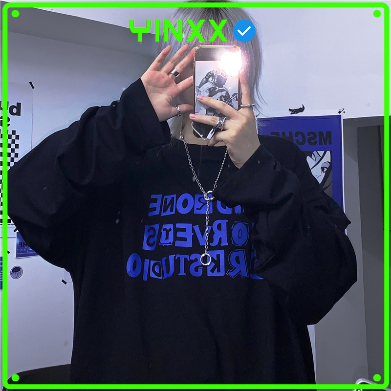 Áo thun tay dài form rộng l áo thun sweater unisex sw01