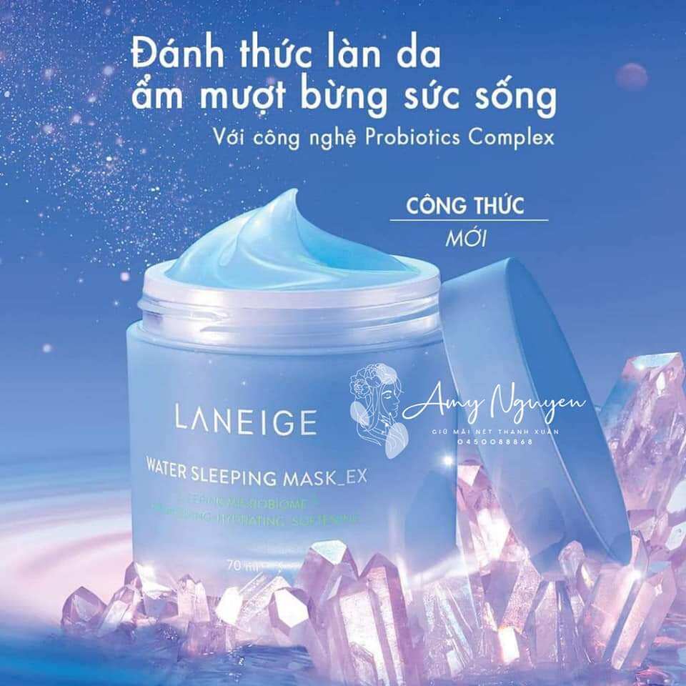 [FreeshipMAX] Mặt Nạ Ngủ Dưỡng Ẩm Và Tăng Khả Năng Tự Vệ Của Da  LANEIGE Water Sleeping Mask EX 15ml
