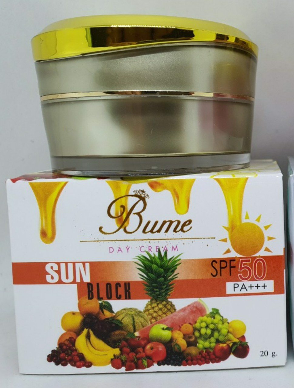 [HCM]Kem trái cây bume thái lan nám tàn nhang dưỡng da dùng ban ngày chính hãng thái lan 20 gam