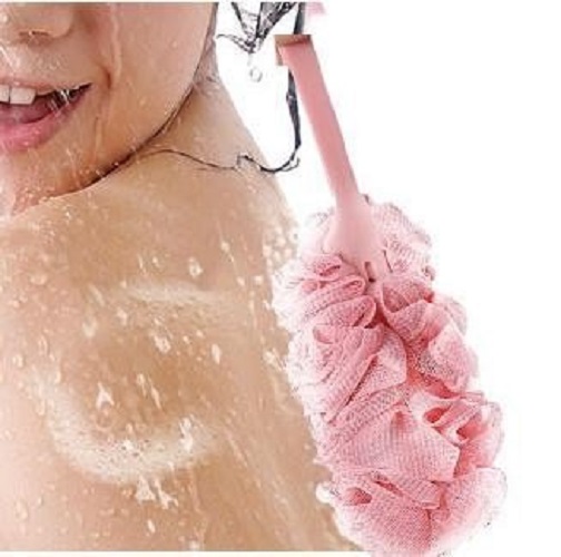 Cây bông tắm,cọ chà lưng loại lớn có cán dài