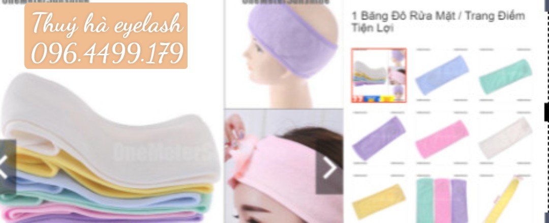 [HCM]Băng đô rửa mặt băng đồ cài tóc – BĐ