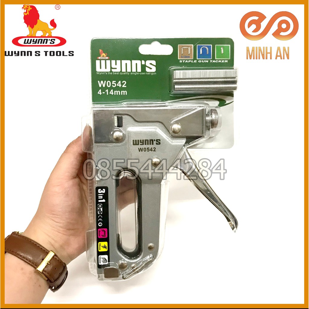 Súng Bắn Ghim 3 Kiểu П U T Wynn'S W0542