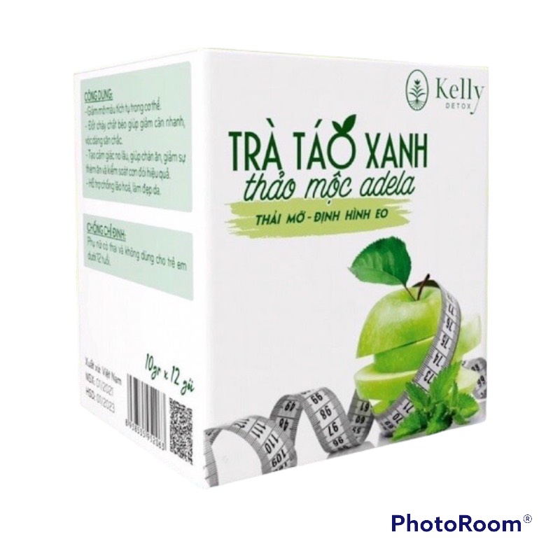 Trà giảm cân táo xanh thảo mộc 🍏 thải mỡ - định hình eo🍏