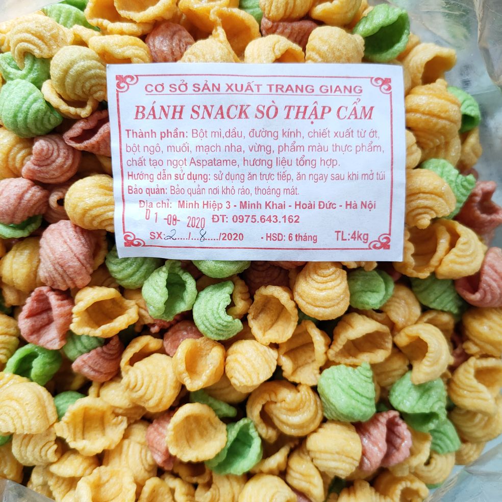 500g Snack sò giòn ngon