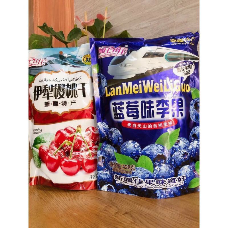 Ô mai cherry - việt quất đài loan 33k/ 1 gói 408g