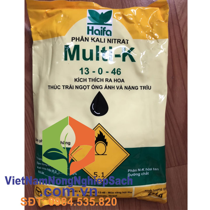 Haifa - phân multi-k 13-0-46 gói 1kg