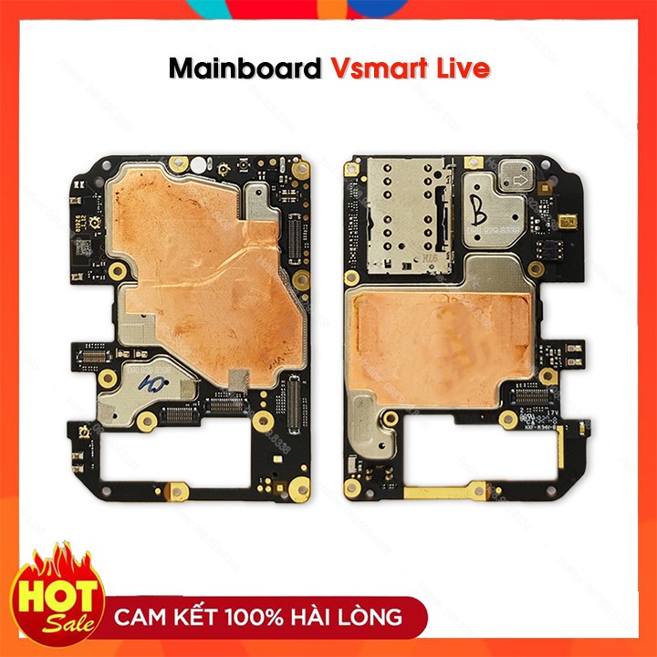 Mainboard điện thoại vsmart live zin bóc máy / bảo hành lỗi 1 đổi 1