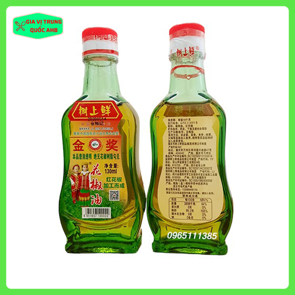 Dầu tê/dầu hoa tiêu trung 130ml