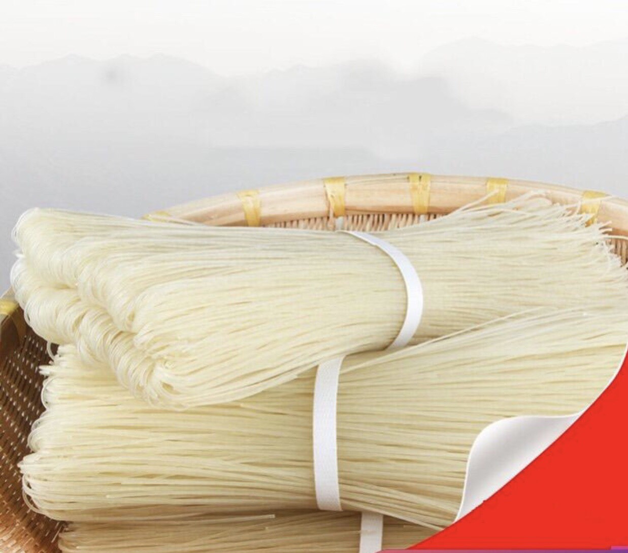 [Freeship MAX] 2kg Bún gạo khô, mì hủ tiếu khô gạo sạch thơm ngon loại đặc biệt dai ngon không gãy vụn không chất bảo quản, an toàn sức khoẻ