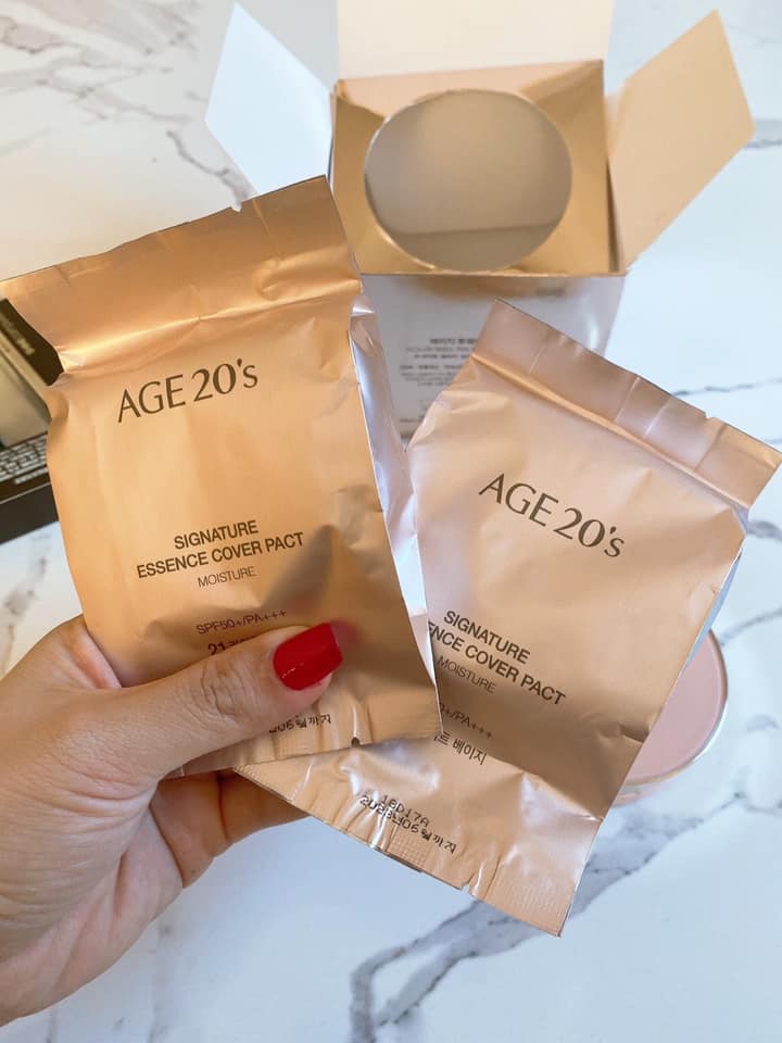 Phấn Nước Dưỡng Ẩm Age 20’s Signature Essence cover Pact