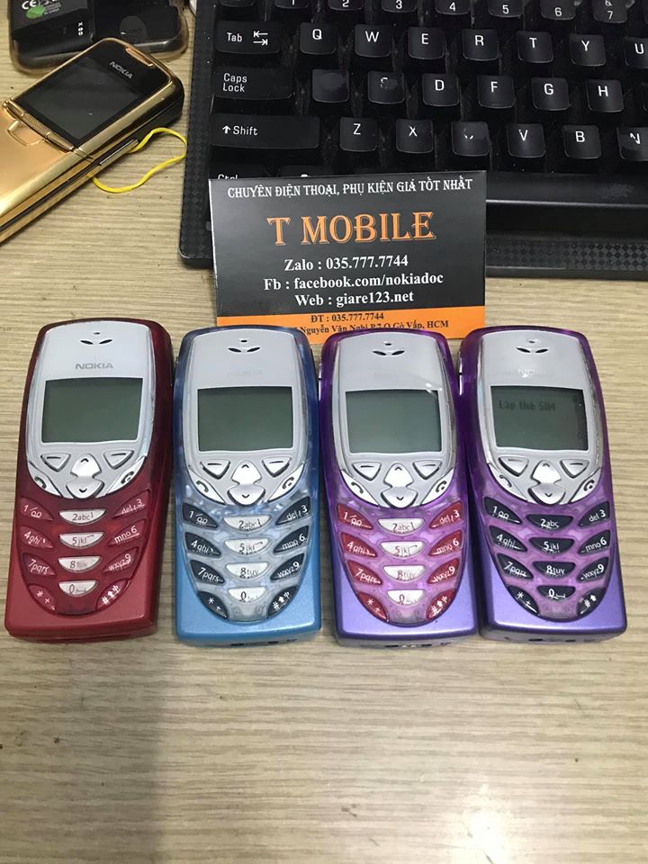 Nokia 8310 chính hãng - bền đẹp, pin khỏe, loa to.