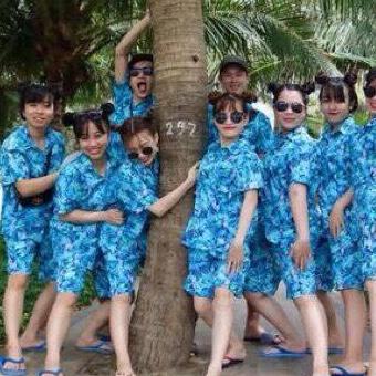 Bộ hoa quả nam nữ đi biển hot đủ size>>