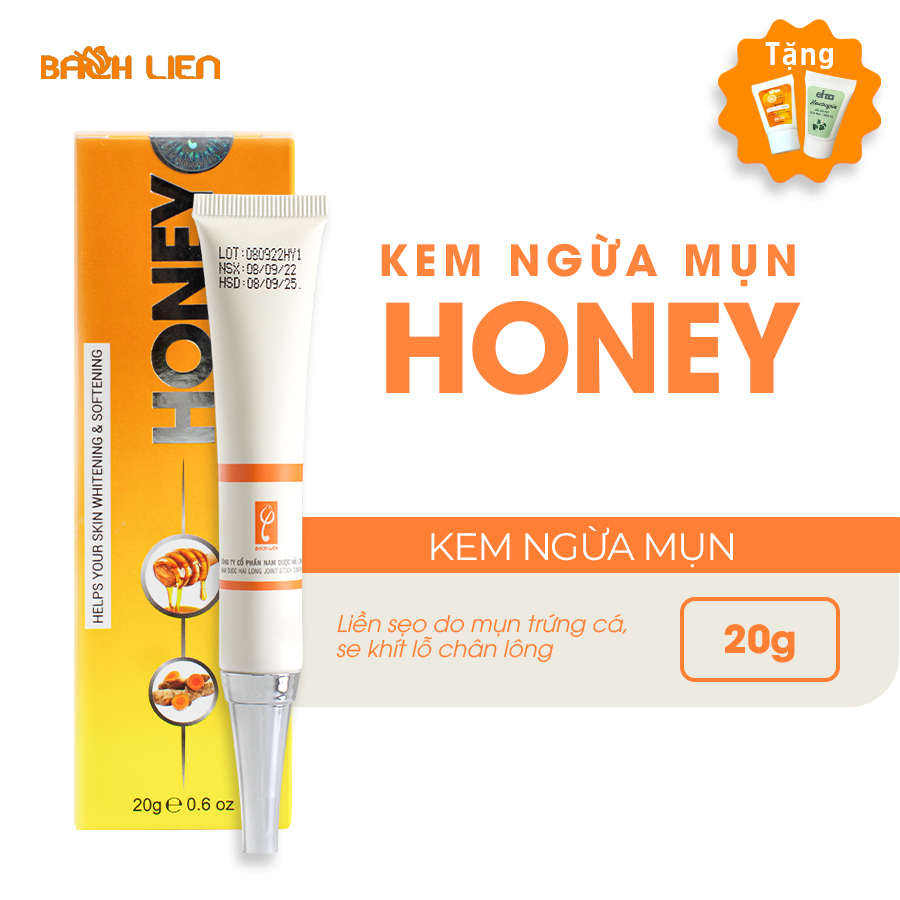 Kem ngừa mụn Honey 20g