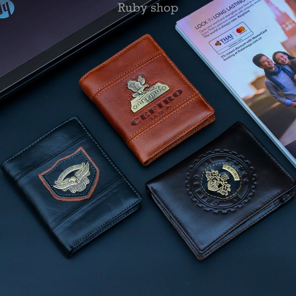 [ Ví Da Bò Nhập Khẩu USA] Top 10+ Ví Da Nam Cefiro Siêu Phẩm Ví Nam Phong Cách Cao Bồi Mỹ