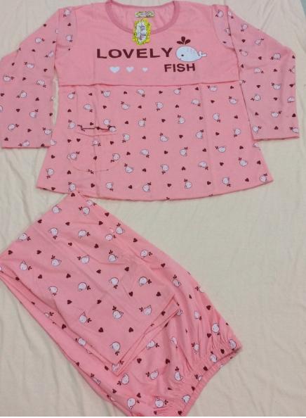 Đồ bộ bầu kết hợp sau sinh có nắp cho con bú size 44 - 75kg