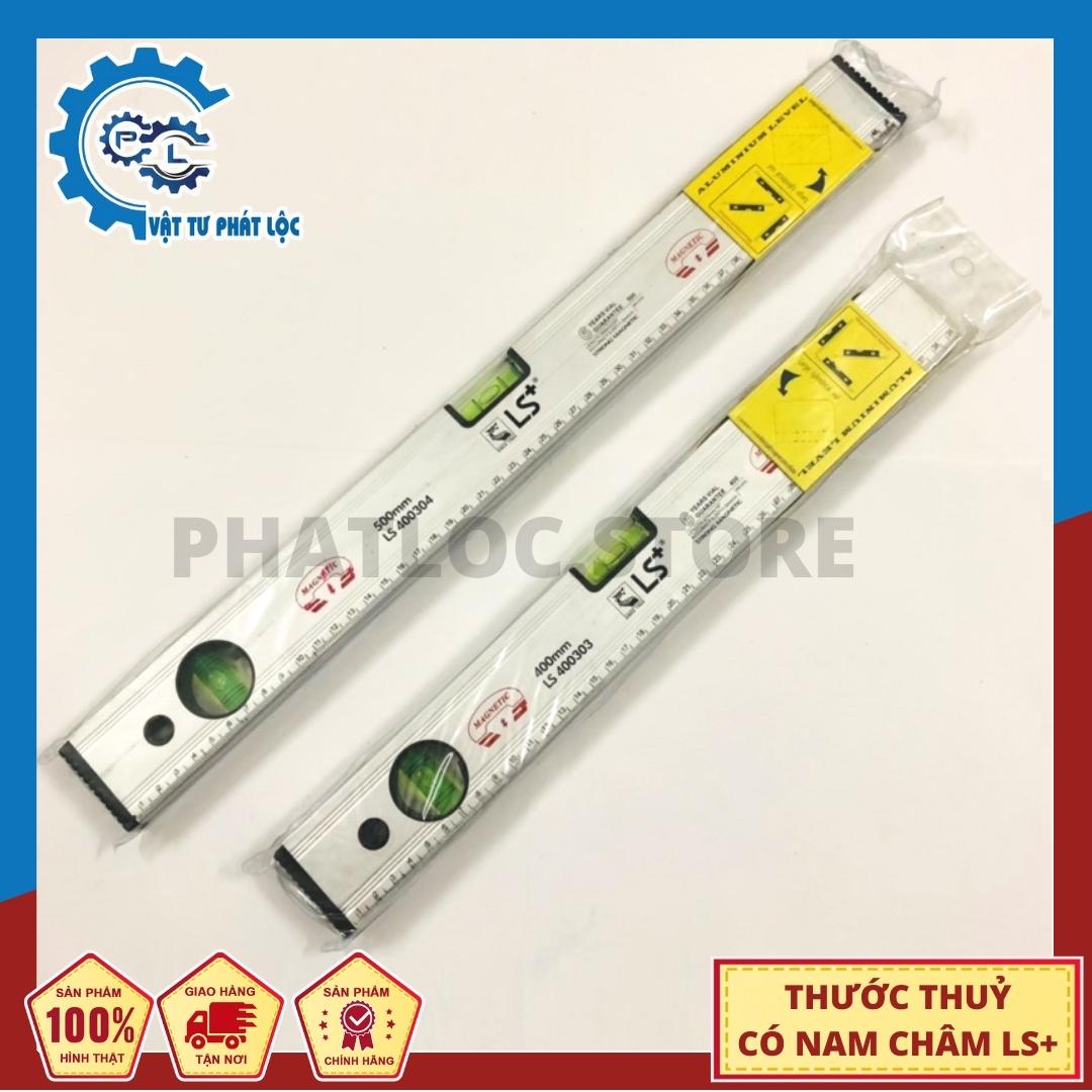 Thước thủy có nam châm ls+ dài 40cm - 50cm