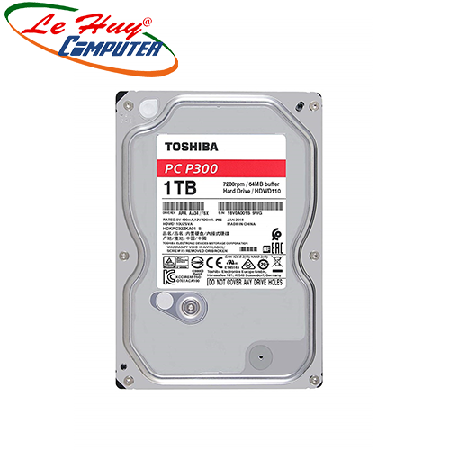 Ổ cứng hdd toshiba p300 1tb 7200rpm 64mb sata 3.5"