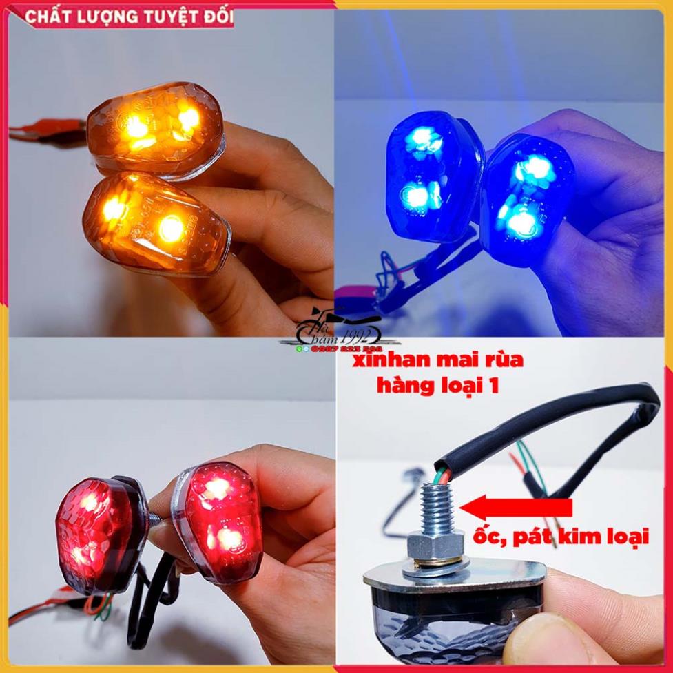 Xi Nhan Mai Rùa Gắn Winner X, MSX , VARIO, CLICK ,... (hàng loại 1 pát , ốc kim loại ) Chế Lắp Được Nhiều Xe