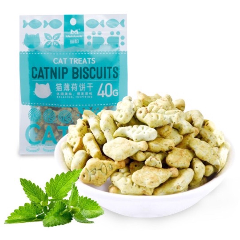 Snack Cho Mèo,Bánh Thưởng Catnip Cho Mèo