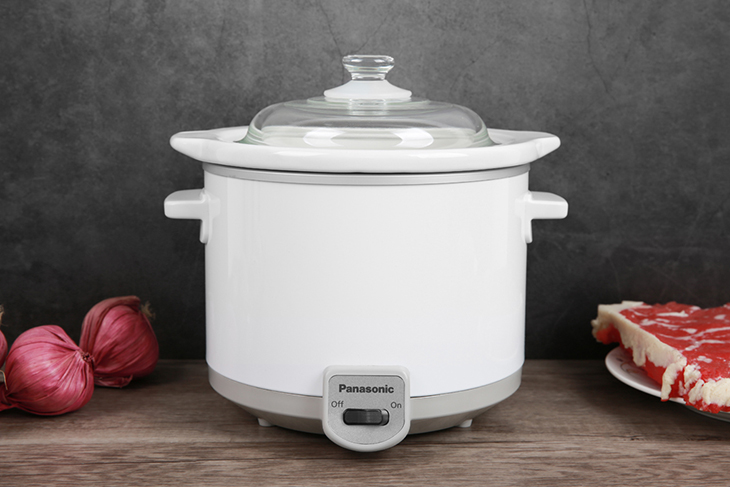 Nồi nấu chậm Panasonic dung tích 1.5 lít NF-N15SRA sản xuất Malaysia - Bảo hành 12 tháng chính hãng
