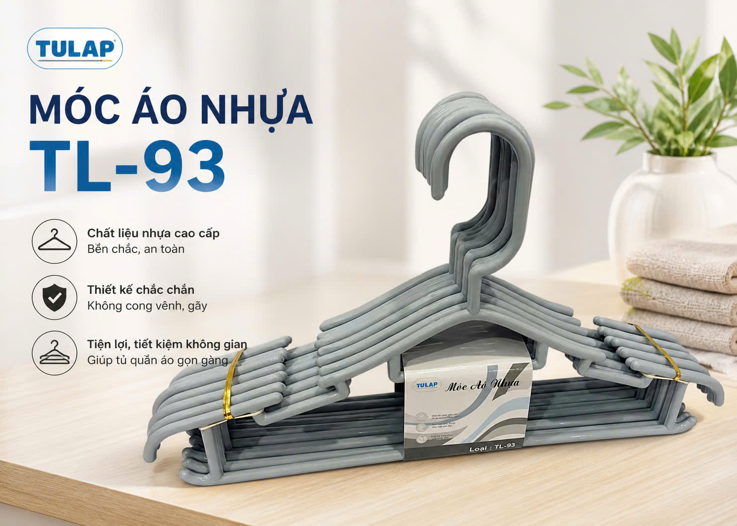 Móc áo tự lập tl93 - 10c