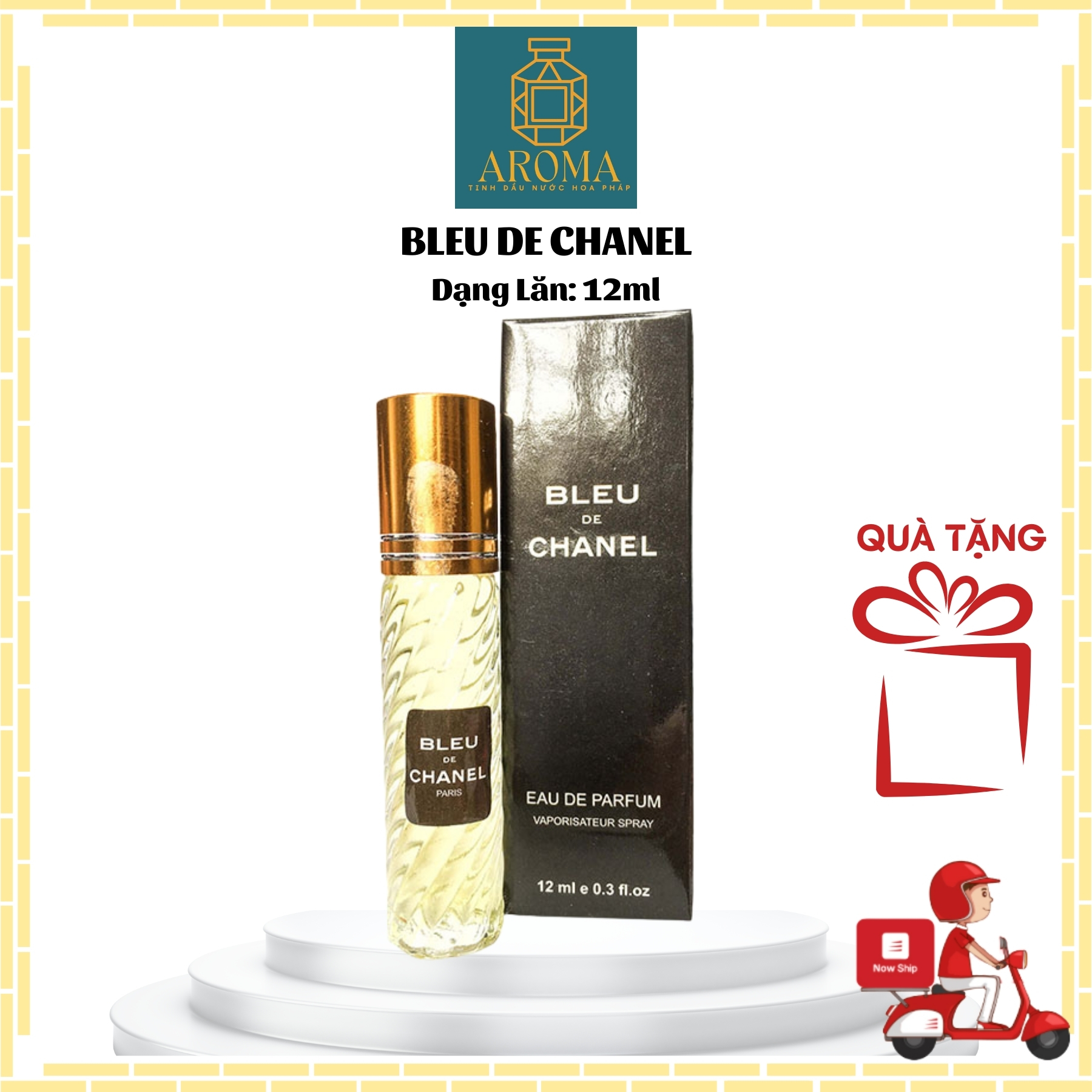 Tinh dầu nước hoa pháp hparfum blue de chanel