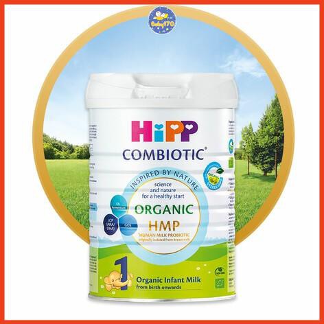 Sữa hipp combiotic organic hmp số 1, 2, 3, 4 lon 800g