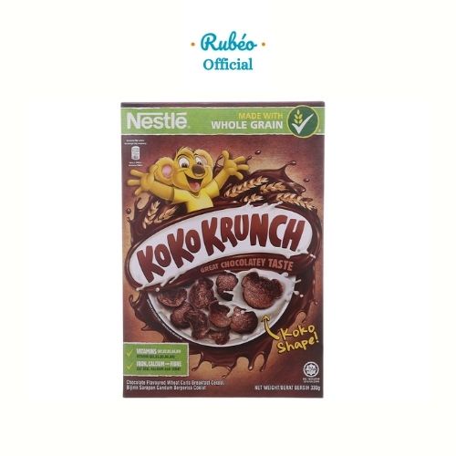 Bánh/ngũ cốc ăn sáng Nestlé Koko Krunch (vị socola) - Hộp 170/330g