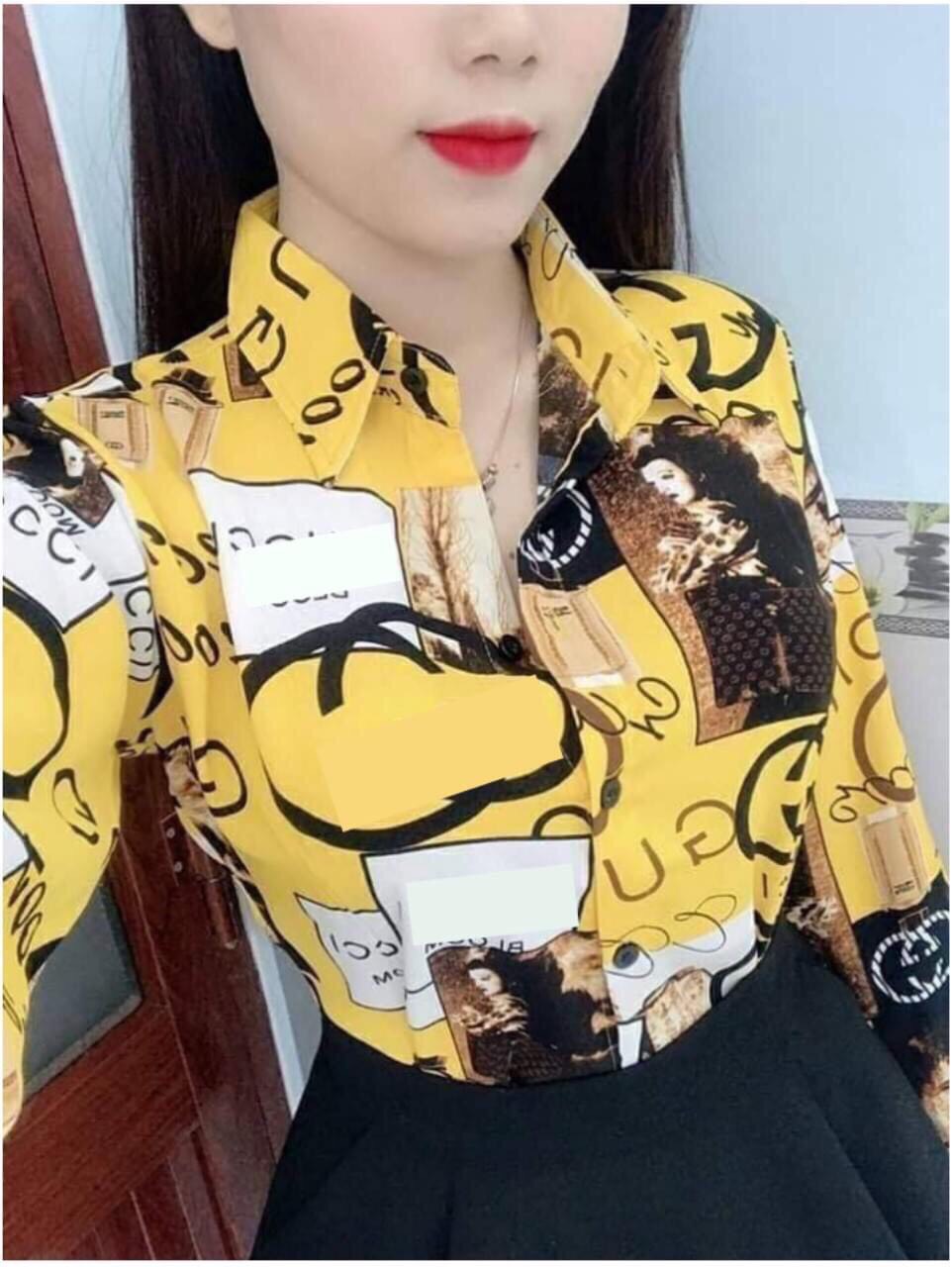 Áo somi nữ mẫu mới siêu đẹp thời trang cao cấp hanashop97 hn122